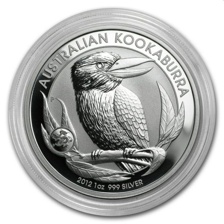 1 oz silver KOOKABURRA 2012 Privy Dragon