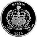 1 oz silver POPEYE The SAILOR MAN 2024 Proof-like $0.50