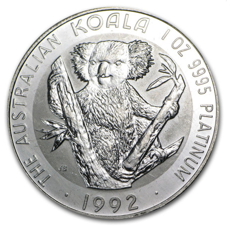 1 oz Platinum KOALA 1988