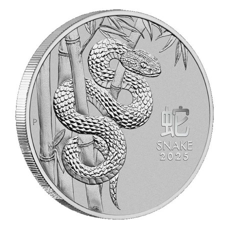 PM PLATINUM 1 oz DRAGON 2024 $100 Australia bu