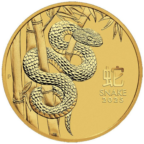 PM Lunar 3 DRAGON 2 oz GOLD 2024 BU $200 Australia