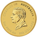 PM Lunar 3 DRAGON 2 oz GOLD 2024 BU $200 Australia