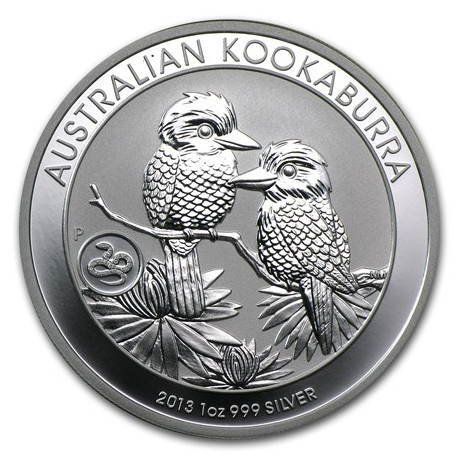 1 oz silver KOOKABURRA 2013 privy