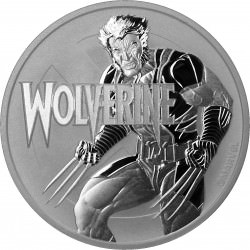 Perth Mint 1 oz silver 2021 MARVEL WOLVERINE $1 