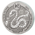 1 oz SILVER RWANDA DRAGON 2024 BU 50 AMAFRANGA