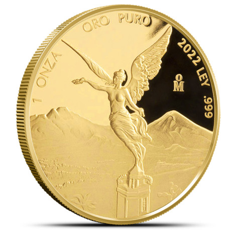 Mexico 1 oz GOLD LIBERTAD 2022 PROOF