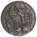 Chad 2 oz silver EGYPTIAN AMONHOTEP IV 2023 Antiqued CFA 3000