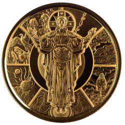 1 oz GOLD JESUS 2023 The CREATOR 20 Tala Proof-Like Box + Coa