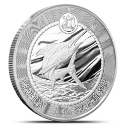 1 oz Cayman Islands Marlin 2017