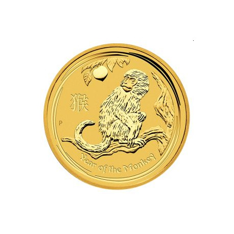 1/10 oz gold LUNAR MONKEY 2016