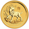 1/10 oz gold LUNAR DOG 2018