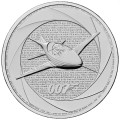 1 oz silver SIX DECADES of James BOND 2024 £2 bu WET NELLIE