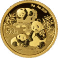 Gold CHINA PANDA 3 GR 2024 Yuan 50