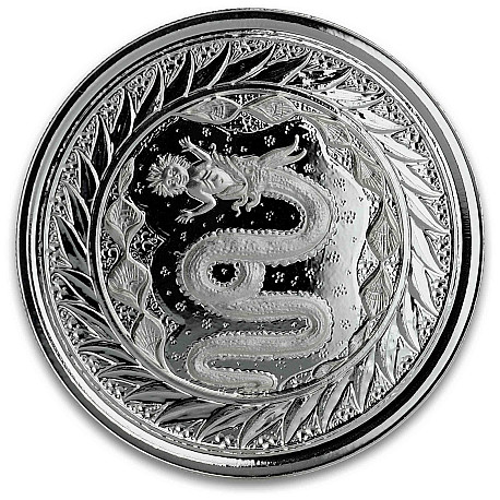 1 oz silver Serpent of Milan 2020 2tala