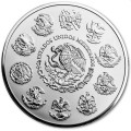 Mexico 1 kilo silver AZTEC CALENDAR 2024 PROOF-LIKE Box+Coa