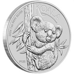 PM 1/10 oz platinum Koala 2023 $15 bu