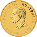 PM 1 oz GOLD NUGGET 2024 BU $100 Australia Kangaroo