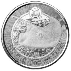 1 oz Cayman Islands Marlin 2023 bu $1