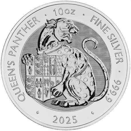 UK 10 oz silver Tudor Beasts TUDOR DRAGON 2024 BU £10