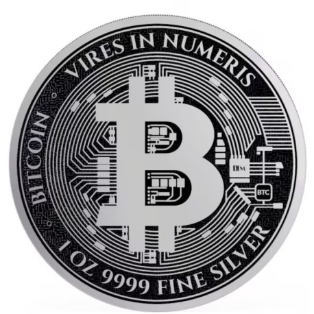 Niue 1 oz silver BITCOIN 2022 $2