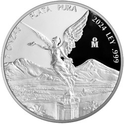 MEXICO 2 oz silver LIBERTAD 2024 PROOF