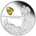 Wedding 2021 1oz Silver Proof Coin Huwelijk