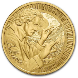 1 oz GOLD ICONS OF INSPIRATION 2024 LUTWIG VON BEETHOVEN bu $250