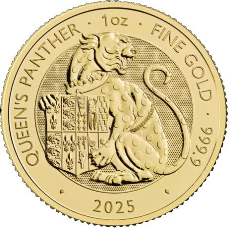 UK 1 oz gold TUDOR BEASTS 2024 TUDOR DRAGON £100 bu