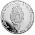 1 oz silver SCREECH OWL 2024 bu cfa5000