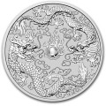 PM 10 oz silver DOUBLE DRAGON 2021 BU $10