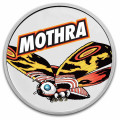 1 oz silver MOTHRA 2023 $2 BU in TEP