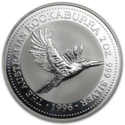 1 oz silver KOOKABURRA 1996 privy Brussel Atomium