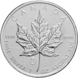 1 oz silver Maple Leaf 2011 Grizzly