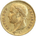 GOUD 40 FRANCS OR NAPOLEON BONAPARTE