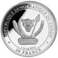 1 oz silver Prehistoric Life 2 UTAHRAPTOR 2024 bu 20FR BU
