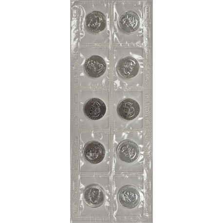 Canada 1 oz silver MAPLE LEAF 2004 $5 bu in original blister