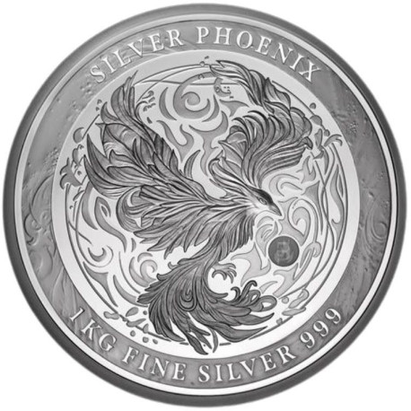 1 kilo silver Niue PHOENIX 2024 $100 Proof-Like