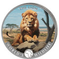 Wildlife 1 oz silver ThePEREGRINE FALCON 2024 Congo 20 Fr Coloured