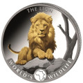 Wildlife 1 oz silver The PEREGRINE FALCON 2024 Congo 20 Fr Gilded