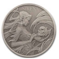 Niue 1 oz silver mythical SIREN 2025 proof-like $2 
