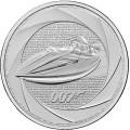 1 oz silver SIX DECADES of James BOND 2025 £2 bu ACROSTAR