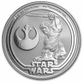 1 oz silver STAR WARS 2024 BABY YODA $2 BU