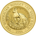 1 oz gold NUGGET 2001