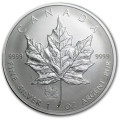 1 oz silver MAPLE LEAF 2001 PRIVY SNAKE $5 REVERSE PROOF