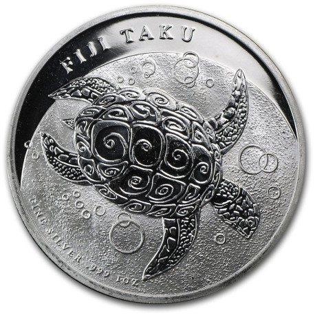 Nieu 1 oz silver HAWKSBILL TURTLE 2022 $2
