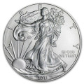 1 oz silver U.S. Silver EAGLE 2011 $1 bu