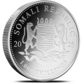10 oz silver ELEPHANT 2024 Somalia Shillings 1000