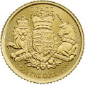 1/10 oz gold BRITANNIA £10 bu