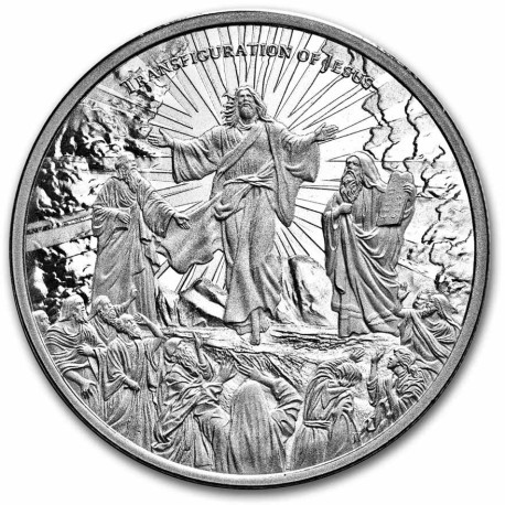 Niue 1 oz silver TRANSFIGURATION 2025 $2 bu Wonders of Jesus Collection