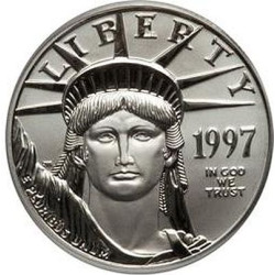 1 oz PLATINUM AMERICAN EAGLE 2017 $100 REVERSE PROOF